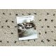 Модерен килим MUNDO E0641 листа външно син / бежово