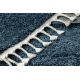 Teppich BERBER 9000 blau Franse berber shaggy