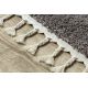 Teppich BERBER 9000 braun Franse berber shaggy