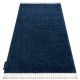 Teppich BERBER 9000 dunkelblau Franse berber shaggy