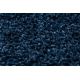 Килим BERBER 9000 темно-синій бахромою волохатий