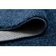 Teppich BERBER 9000 dunkelblau Franse berber shaggy