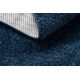 Teppich BERBER 9000 dunkelblau Franse berber shaggy
