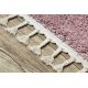 Teppich BERBER 9000 rosa Franse berber shaggy