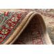 Teppich Wolle KESHAN Franse, Rosette orientalisch 7519/53555 beige / dunkelblau