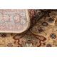 Carpet Wool KESHAN fringe, Rosette oriental 7519/53555 beige / navy