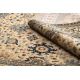 Teppich Wolle KESHAN Franse, orientalisch klassisch 7521/53555 beige / dunkelblau