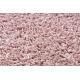 Szőnyeg BERBER 9000 kör rózsaszín Rojt shaggy