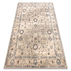 Carpet CORE 8111 Ornament Vintage - structural, two levels of fleece, beige