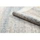 Modern LISA AA611A 56 carpet geometric vintage - structural beige / grey