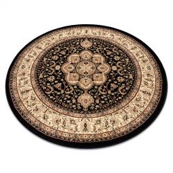 Carpet ROYAL ADR circle design 521 black 