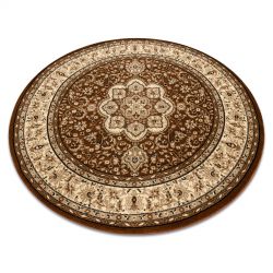 Carpet ROYAL ADR circle design 521 brown