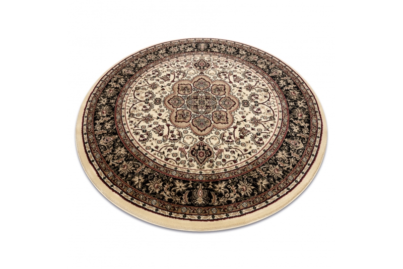 Dywan ROYAL ADR koło wzór 521 karmelowy - Rozmiar : koło 200 cm