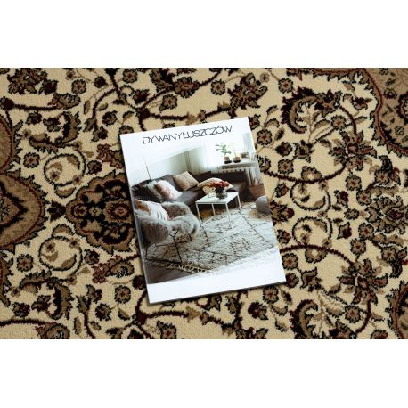 Kulatý koberec ROYAL ADR model 521 karamel kruh 120 cm