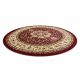 Carpet ROYAL ADR circle design 521 claret