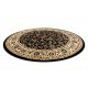 Carpet ROYAL ADR circle design 1745 black 