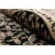 Alfombra sisal SION Piel de serpiente 22162 Tejido plano ecru / negro