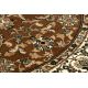 Kulatý koberec ROYAL ADR vzor 1745 hnědý