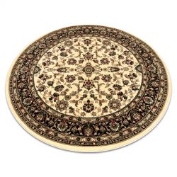 Okrúhly koberec ROYAL ADR model 1745 karamel