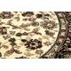 Kulatý koberec ROYAL ADR model 1745 karamel