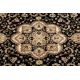 Carpet, Runner SISAL SION aztec 22168 Flat woven black / ecru