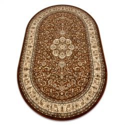 Teppich SISAL SION aztekisch 3007 flach gewebt rosa / ecru