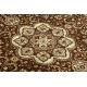 Carpet ROYAL ADR oval design 521 brown