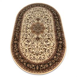 Carpet ROYAL ADR oval design 521 caramel