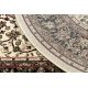 Tappeto SIZAL SION azteco 3007 tessuto piatto blu / rosa / ecru