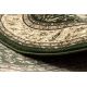 Tappeto ROYAL ADR ovale disegno 521 verde