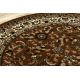Teppe ROYAL ADR oval design 1745 brun