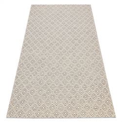 Sizala auklu paklājs BOHO 46299651 Rombi bēšs