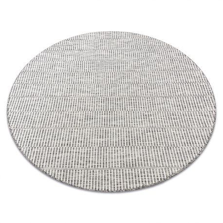 Carpet SISAL LOFT 21198 BOHO circle ivory/silver/taupe