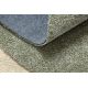 Moderný prateľný koberec ILDO 71181044 olivová zelená