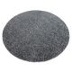 Moderner Waschteppich ILDO 71181070 Kreis Anthrazit grau