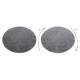 Moderný prateľný koberec ILDO 71181070 antracit sivá