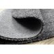 Sodobna preproga za pranje ILDO 71181070 Kolesna antracit siva