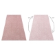 Alfombra moderna y lavable LATIO 71351022 rubor rosado