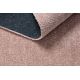 Exclusive EMERALD Carpet 1010 glamour, stylish circles cream / gold