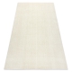 Alfombra EMERALD exclusivo 1014 glamour, elegante cubo crema / oro