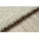 Alfombra EMERALD exclusivo 1014 glamour, elegante cubo crema / oro
