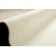 Alfombra EMERALD exclusivo 1014 glamour, elegante cubo crema / oro