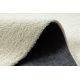 Alfombra EMERALD exclusivo 1014 glamour, elegante cubo crema / oro