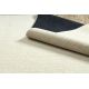 Modern, mosható szőnyeg LATIO 71351056 krém