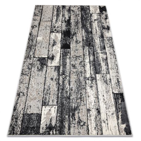 Carpet LISBOA 27211356 Rectangles board, parquet grey