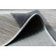 Moderný koberec MUNDO D7891 diamanty, trojúhelníky 3D outdoor šedá / béžová