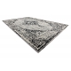 Teppich VINTAGE Rahmen Rosette 22235556 grau / schwarz