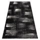 Modern carpet COZY Lina, geometric, marble - structural two levels of fleece grey