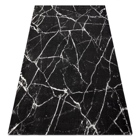 Tapis Structural SOLE D3811 Ornement - tissé à plat bleu / beige