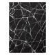 Tapis Structural SOLE D3811 Ornement - tissé à plat bleu / beige